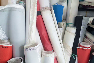 Material de punto de ca&iacute;da