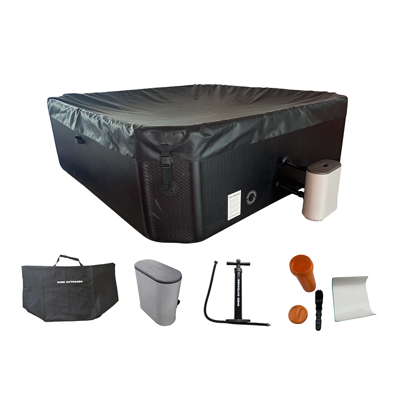 SPA CALIENTE CUADRADO INFLABLE